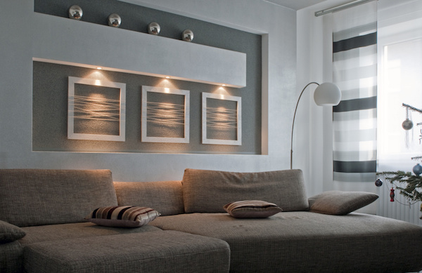 Flächenvorhang Wohnzimmer