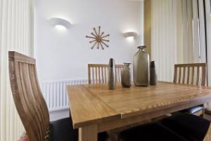 Flächenvorhang Esszimmer