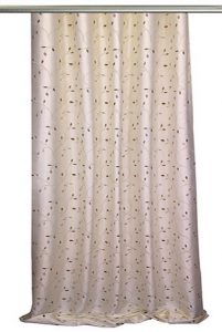 Bestickter Vorhangstoff